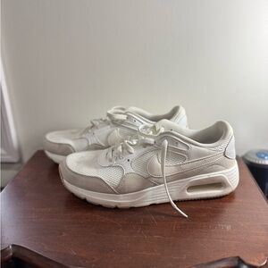 White and Cream Sneakers